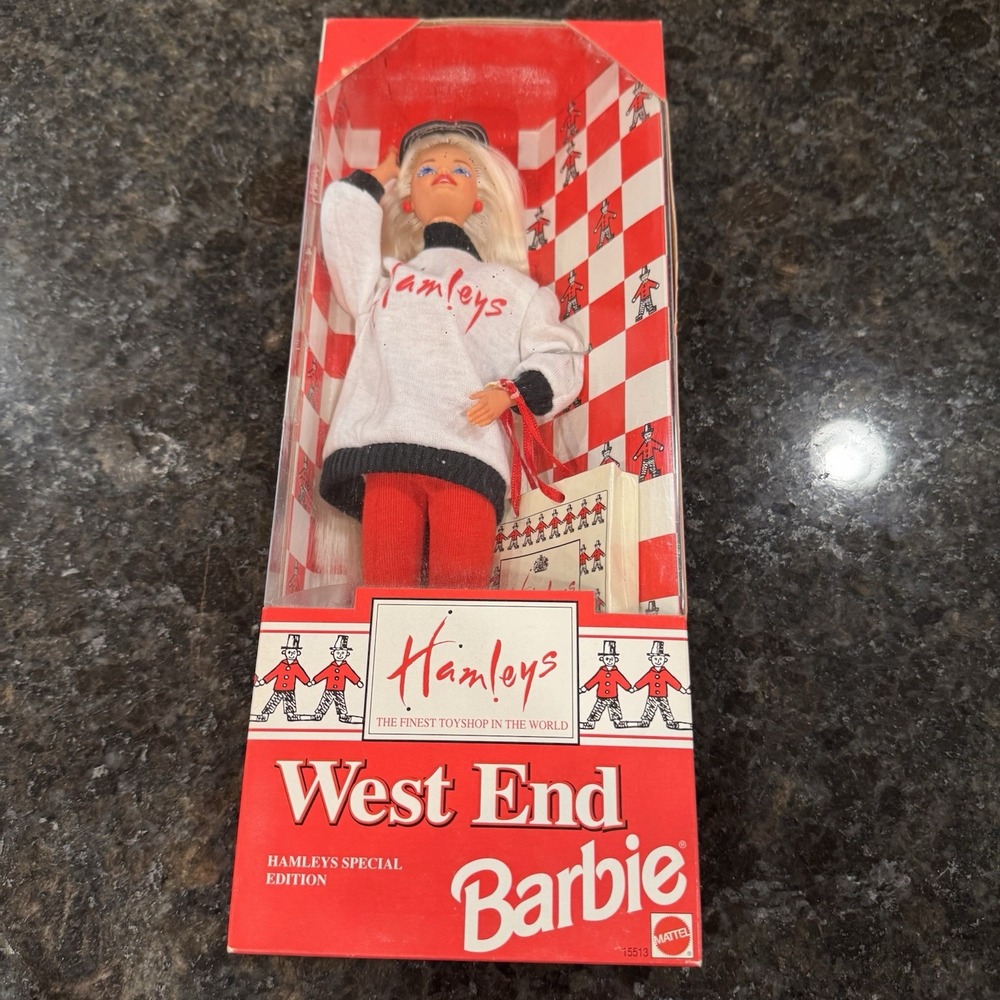 WEST END BARBIE #15513 HAMLEYS SPECIAL EDITION MATTEL 1995 NRFP VINTAGE